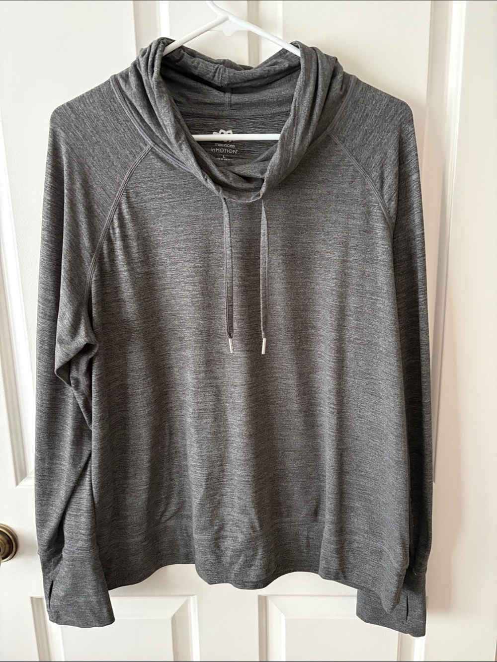 Maurices Gray Lightweight Pullover Hoodie